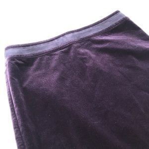 Beautiful Boden Purple Velvet Skirt  30 inch waist